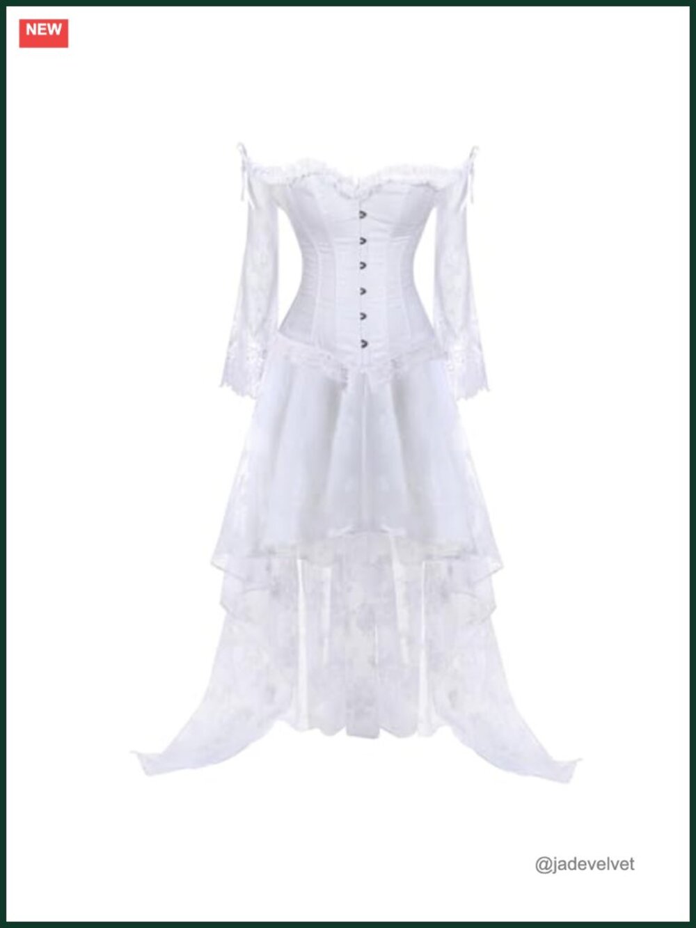 Women's Renaissance Corset Top Lace Up Bustier Victorian Costume